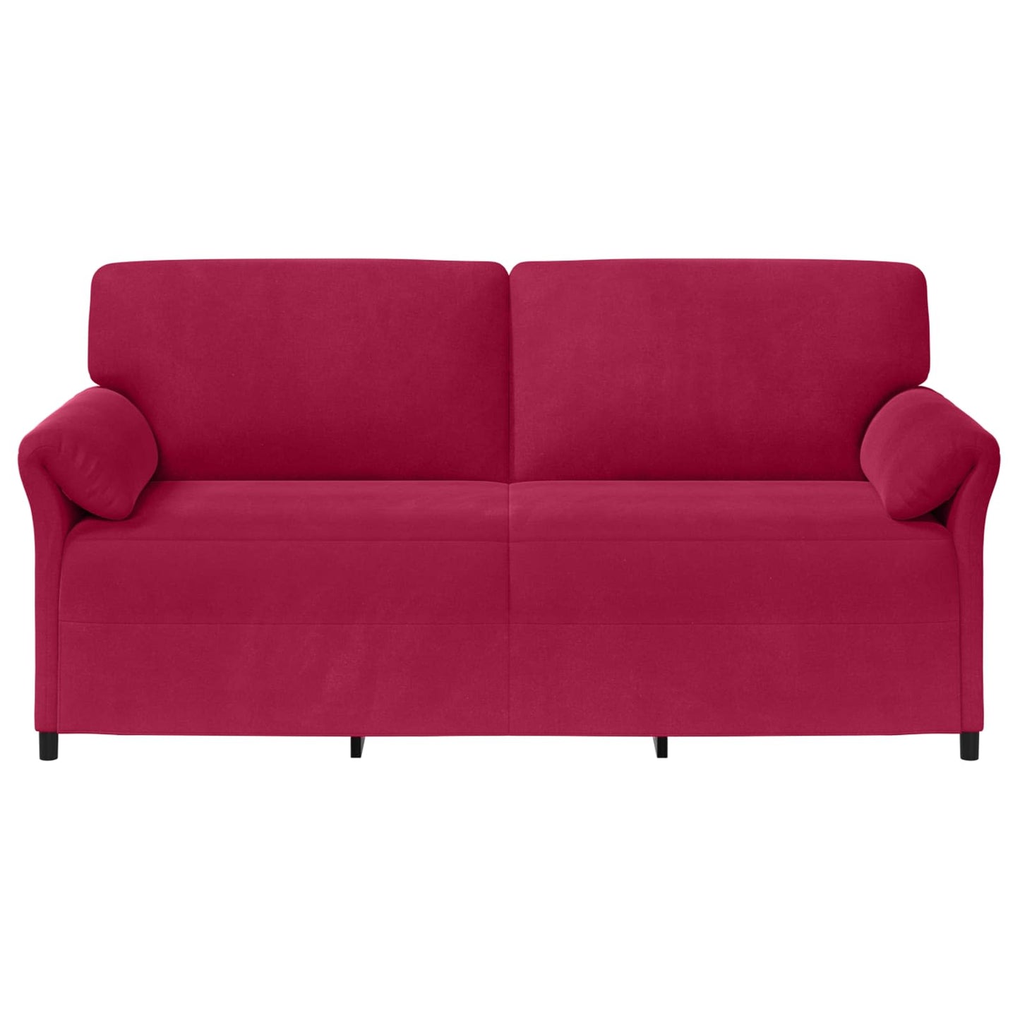 3-Zits Bank Wijnrood 198 x 83 x 95 cm Fluweel is nu te koop bij PeponiXL, paradijselijk wonen!