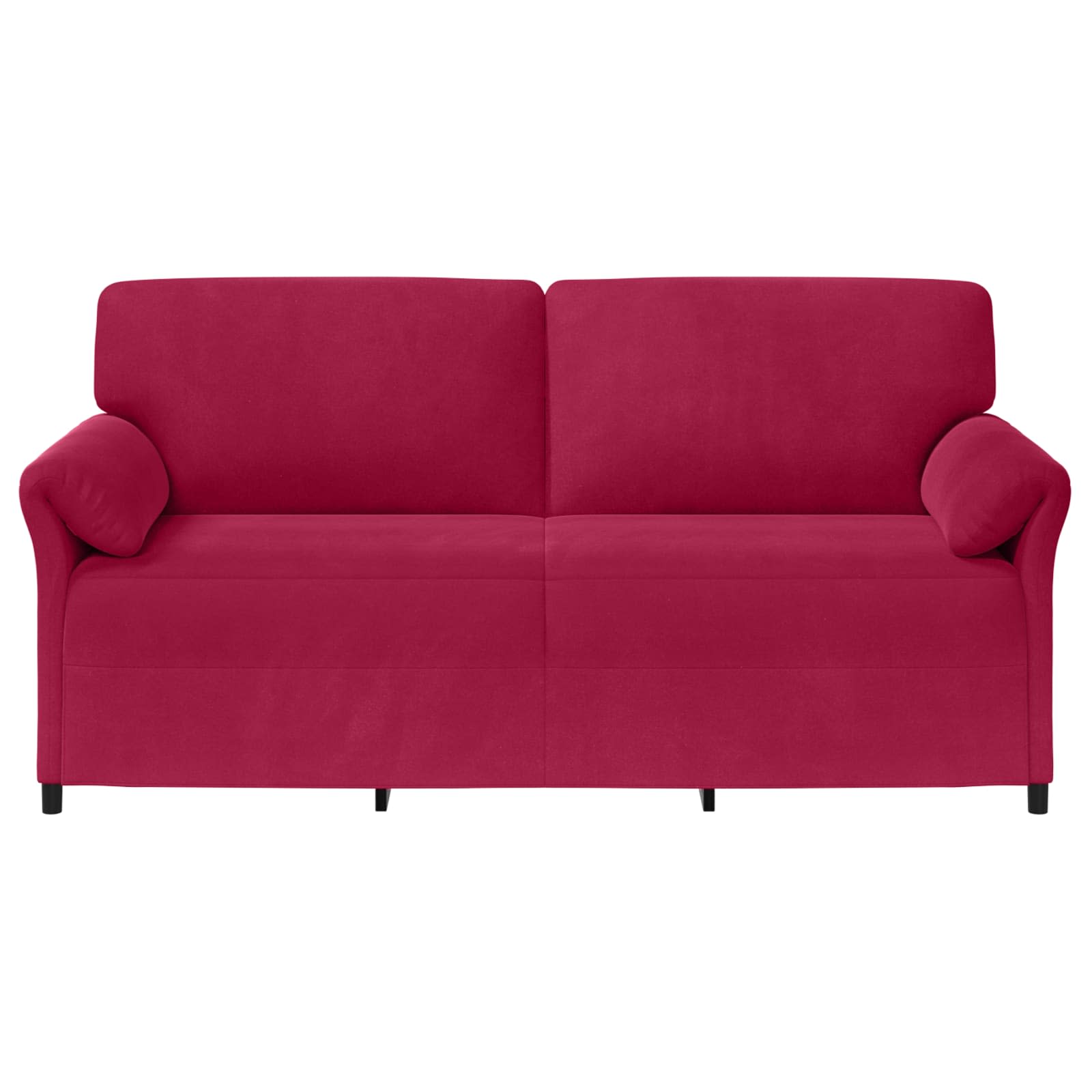 3-Zits Bank Wijnrood 198 x 83 x 95 cm Fluweel is nu te koop bij PeponiXL, paradijselijk wonen!