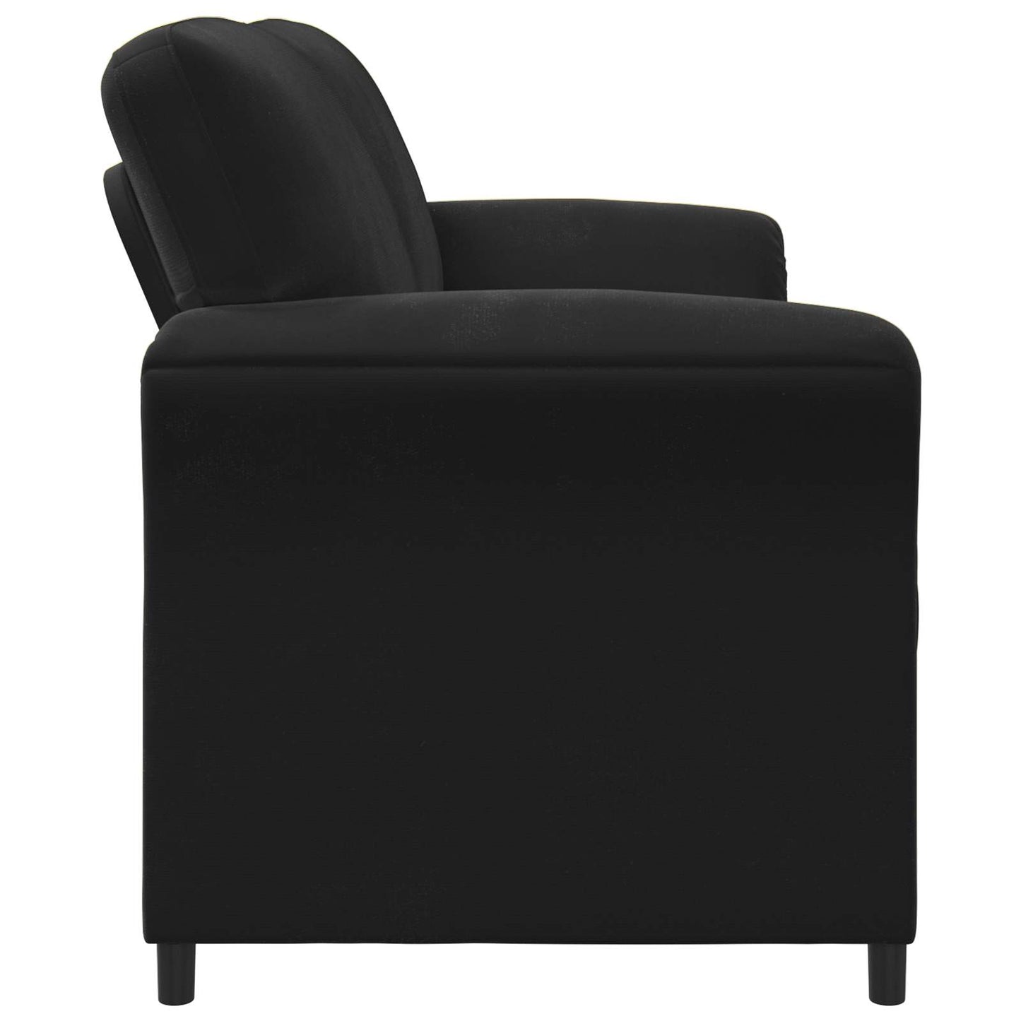 3-Zits Bank Zwart 198 x 83 x 95 cm Fluweel is nu te koop bij PeponiXL, paradijselijk wonen!