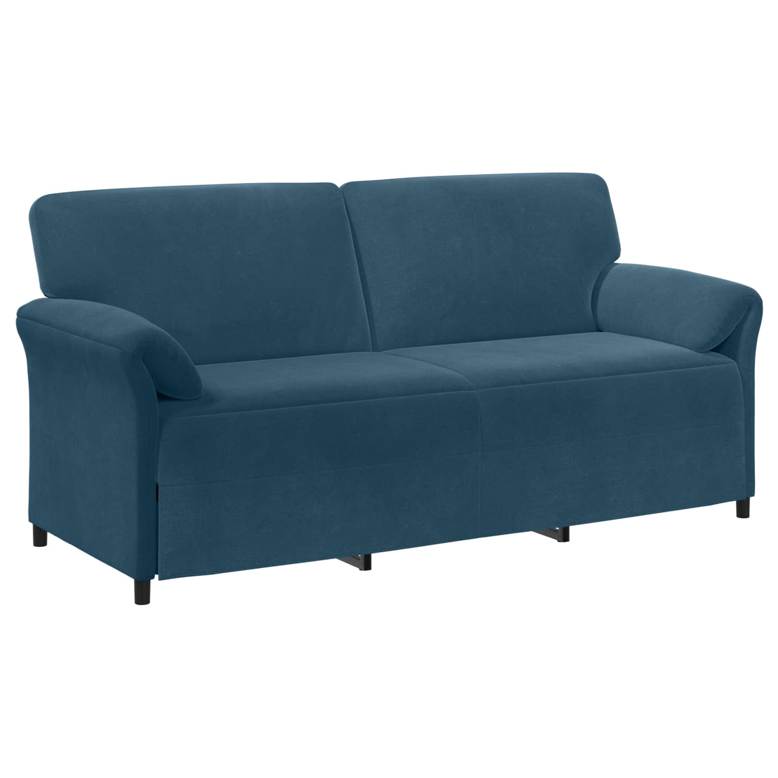 3-Zits Bank Blauw 198 x 83 x 95 cm Fluweel is nu te koop bij PeponiXL, paradijselijk wonen!