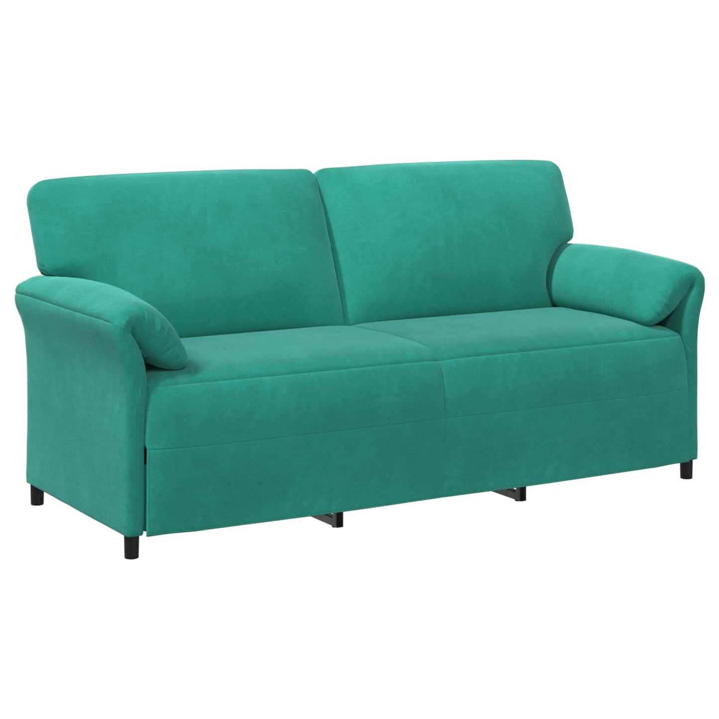 3-Zits Bank Turquoise 198 x 83 x 95 cm Fluweel is nu te koop bij PeponiXL, paradijselijk wonen!