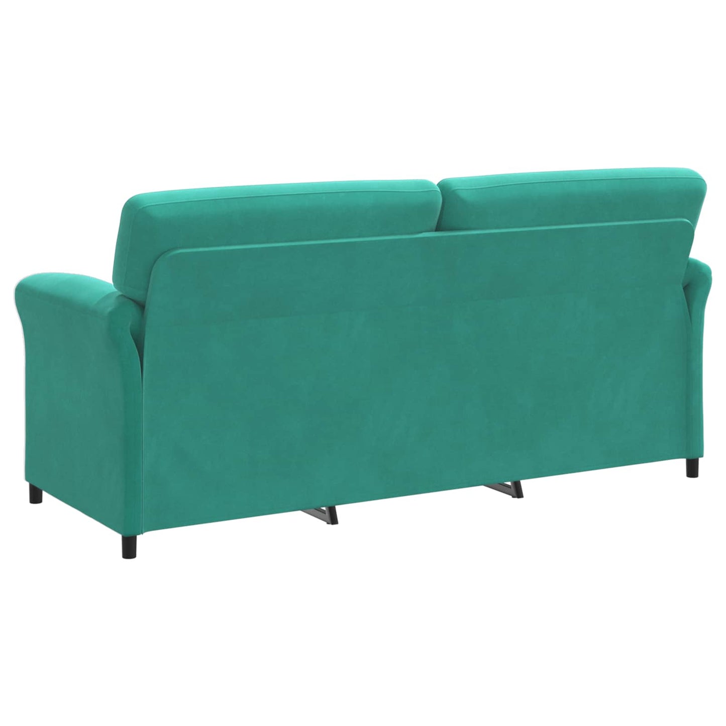 3-Zits Bank Turquoise 198 x 83 x 95 cm Fluweel is nu te koop bij PeponiXL, paradijselijk wonen!