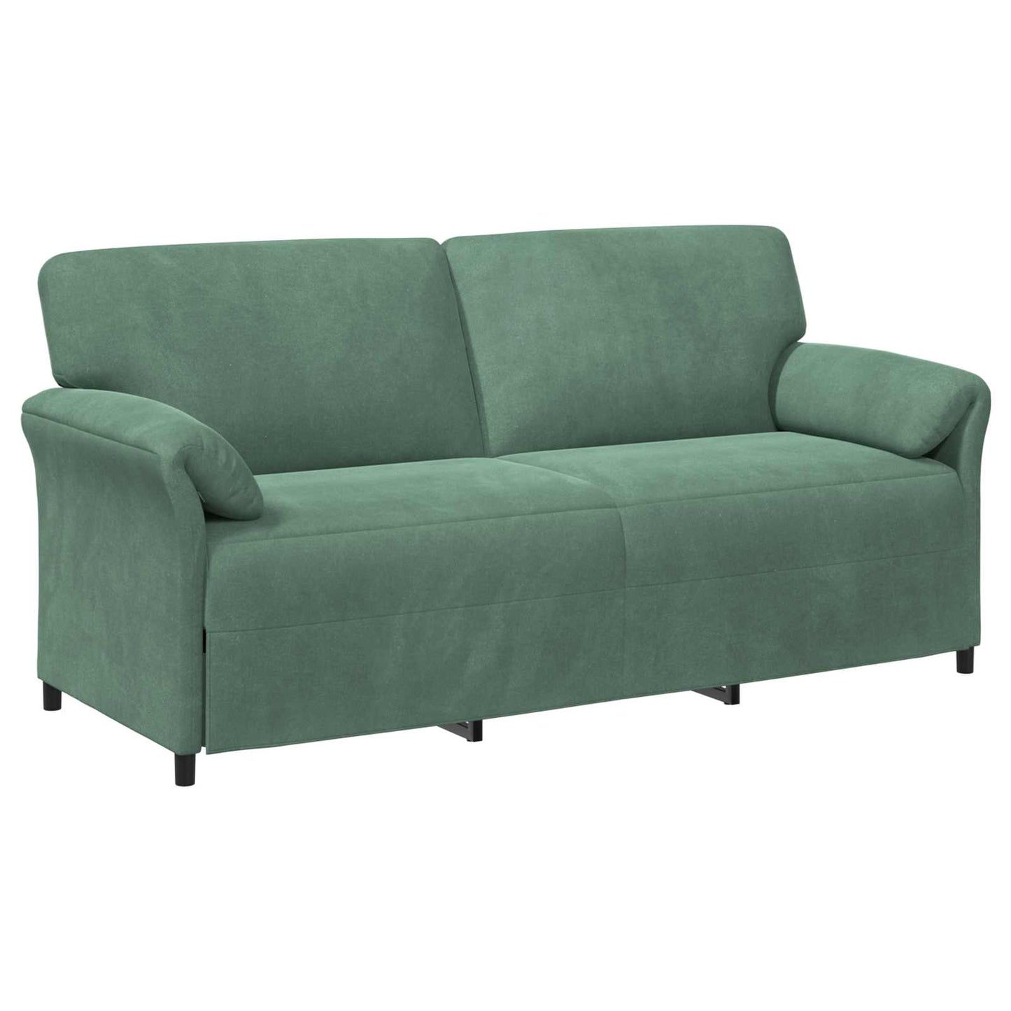 3-Zits Bank Zeegroen 198 x 83 x 95 cm Fluweel is nu te koop bij PeponiXL, paradijselijk wonen!