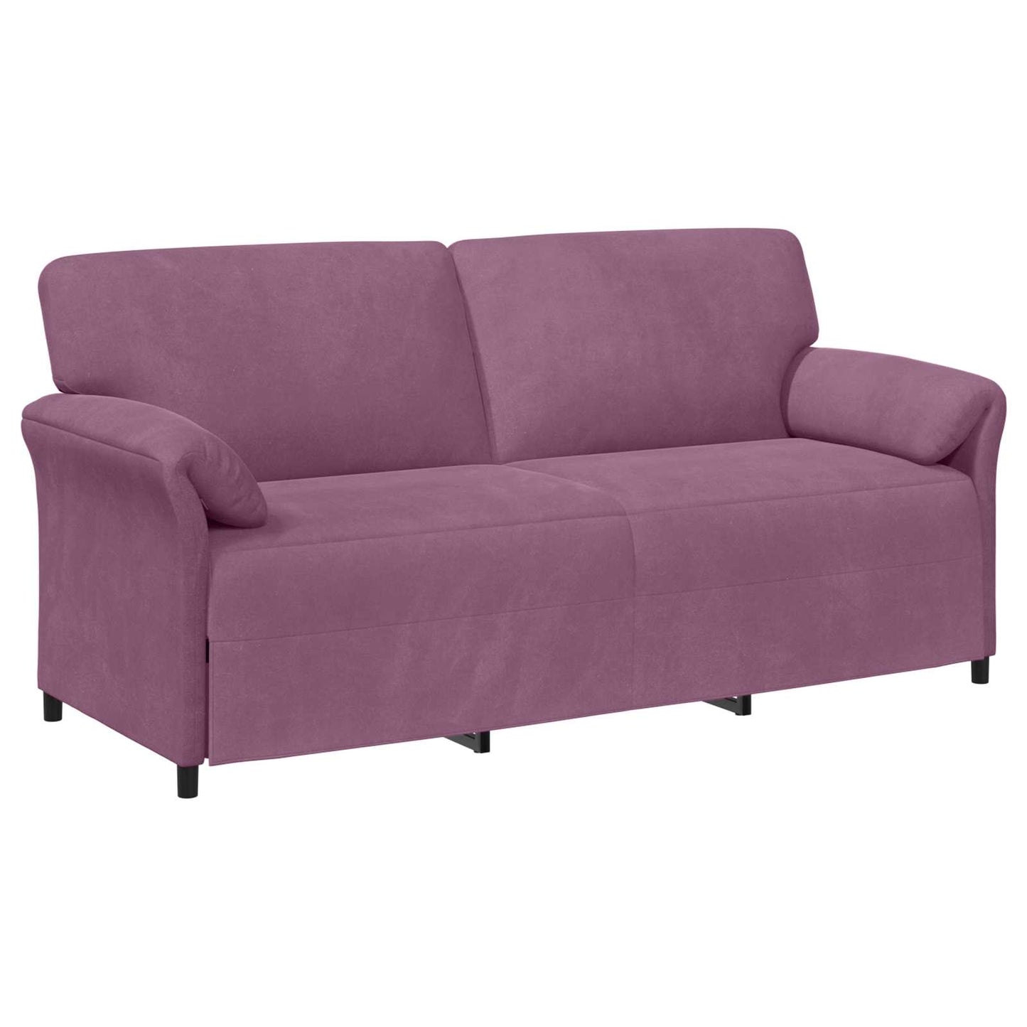 3-Zits Bank Paars 198 x 83 x 95 cm Fluweel is nu te koop bij PeponiXL, paradijselijk wonen!