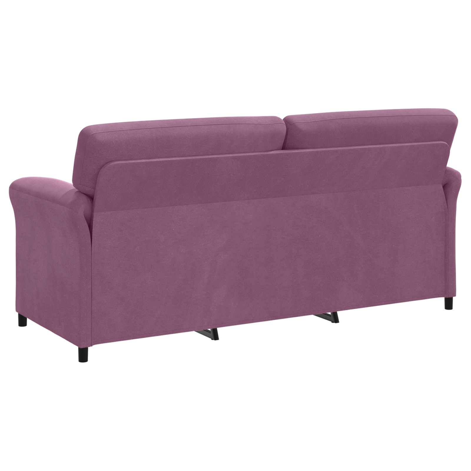 3-Zits Bank Paars 198 x 83 x 95 cm Fluweel is nu te koop bij PeponiXL, paradijselijk wonen!