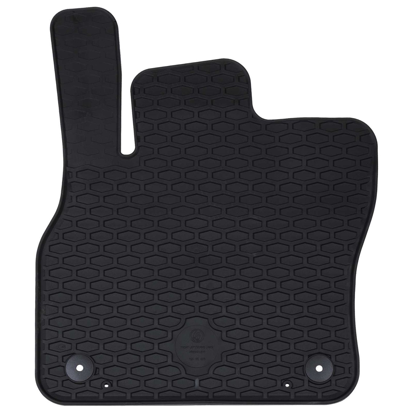 Autobodemmat 4 pcs Zwart Geschikt voor Audi Q3 2019-2025 Rubber is nu te koop bij PeponiXL, paradijselijk wonen!