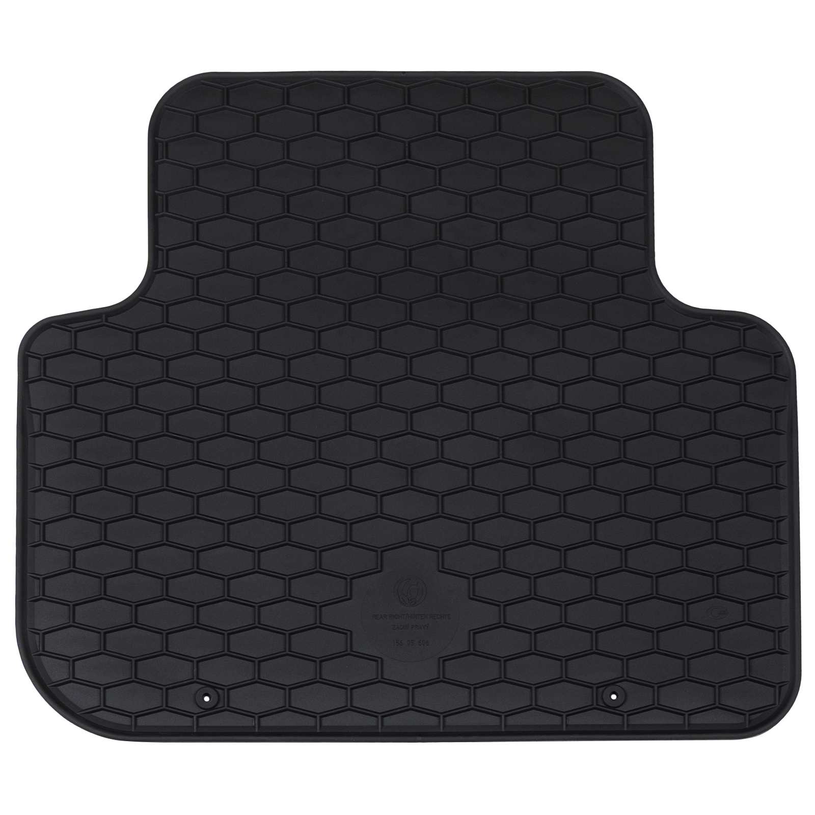 Autobodemmat 4 pcs Zwart Geschikt voor Audi Q3 2019-2025 Rubber is nu te koop bij PeponiXL, paradijselijk wonen!