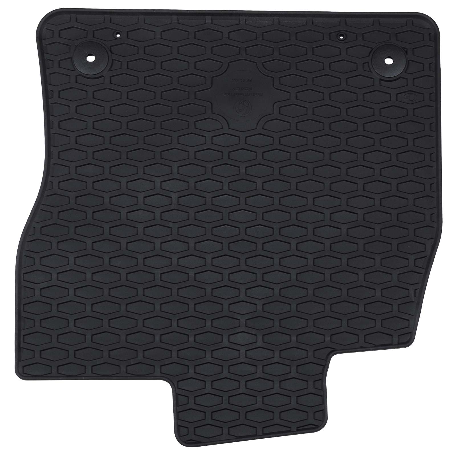 Autobodemmat 4 pcs Zwart Rubber is nu te koop bij PeponiXL, paradijselijk wonen!