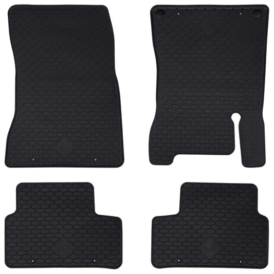 Autobodemmat 4 pcs Zwart geschikt voor MERCEDES a 2018- Rubber is nu te koop bij PeponiXL, paradijselijk wonen!