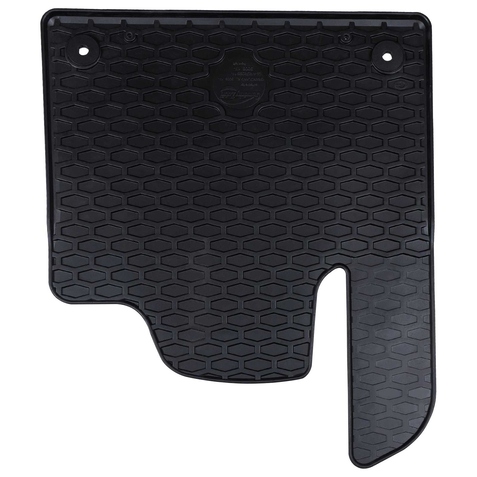 Autobodemmat 4 pcs Zwart Rubber is nu te koop bij PeponiXL, paradijselijk wonen!