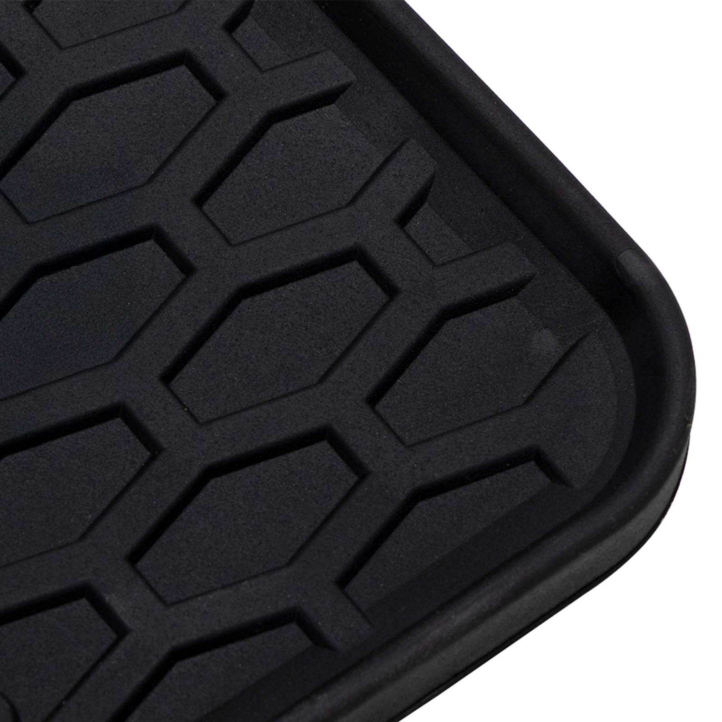 Autobodemmat Zwart Geschikt voor VW T5 2010-2015 Rubber