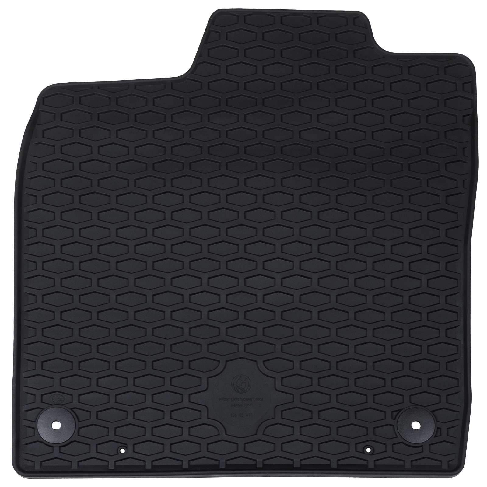 Autobodemmat 4 pcs Zwart geschikt voor VW ID.3 2019- Rubber is nu te koop bij PeponiXL, paradijselijk wonen!