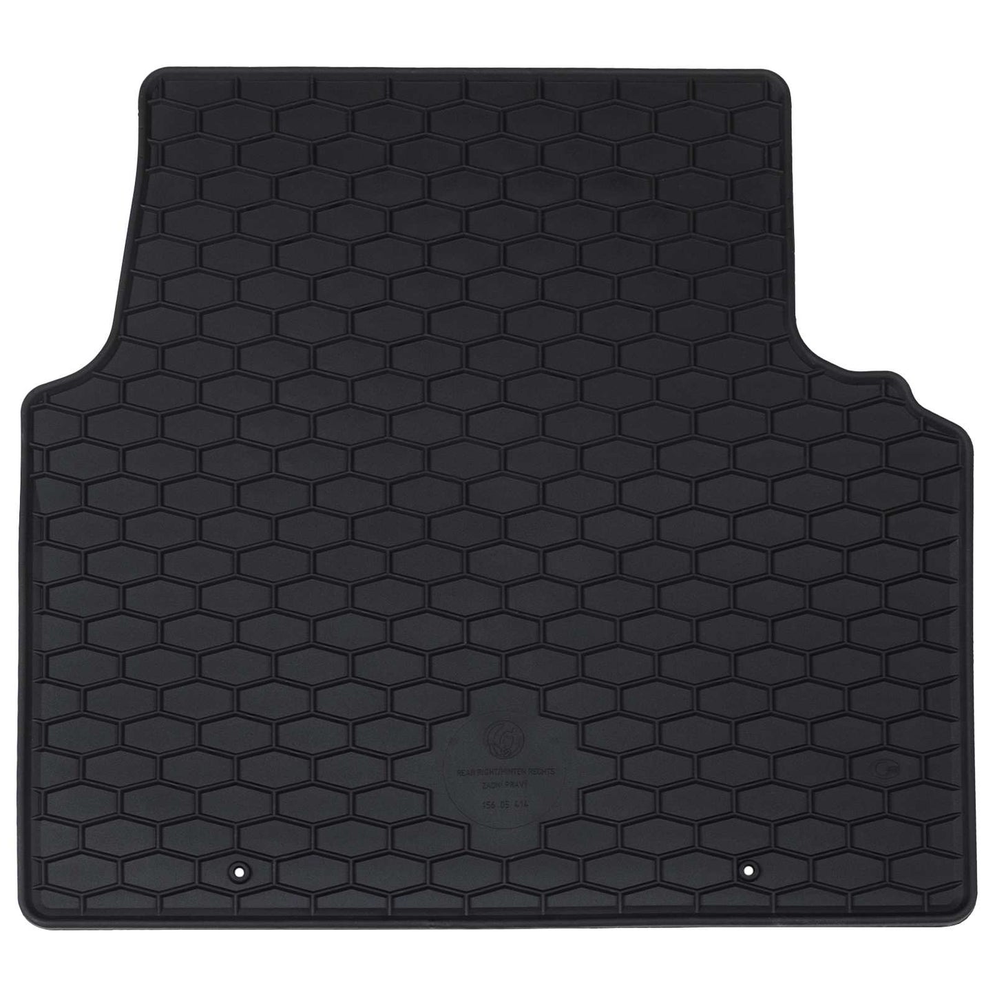 Autobodemmat 4 pcs Zwart geschikt voor VW ID.3 2019- Rubber is nu te koop bij PeponiXL, paradijselijk wonen!