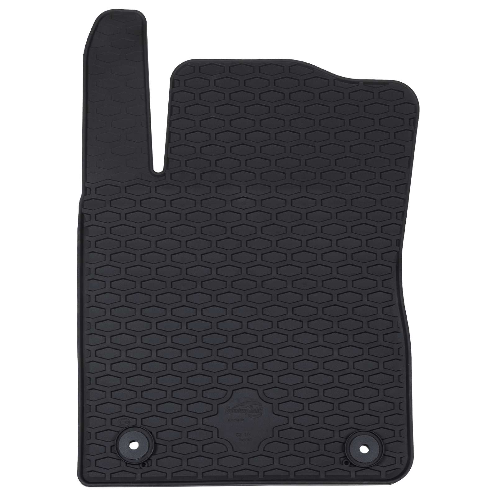 Autobodemmat 4 pcs Zwart geschikt voor C3 2017-2024 Rubber is nu te koop bij PeponiXL, paradijselijk wonen!