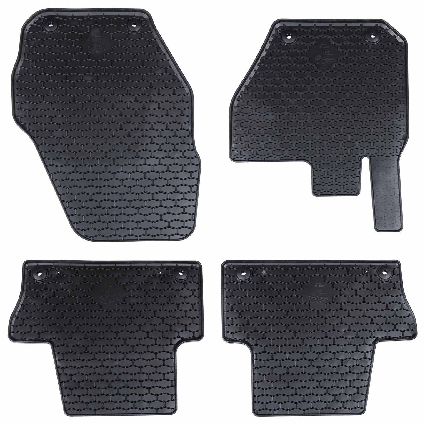 Autobodemmat 4 pcs Zwart geschikt voor VOLVO XC60 2009-2017 is nu te koop bij PeponiXL, paradijselijk wonen!
