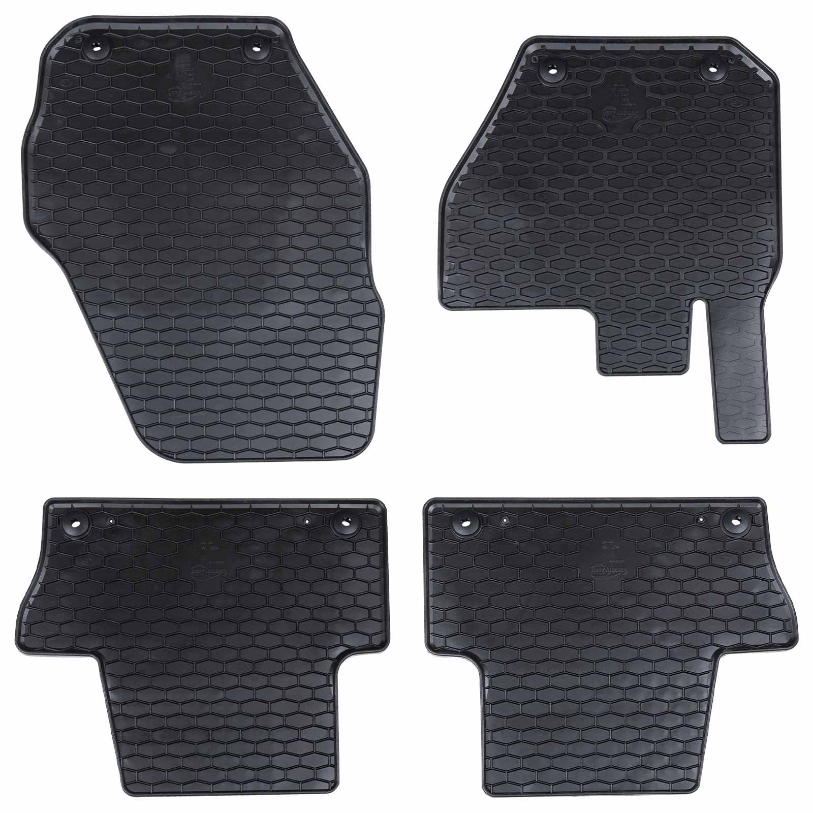 Autobodemmat 4 pcs Zwart geschikt voor VOLVO XC60 2009-2017 is nu te koop bij PeponiXL, paradijselijk wonen!