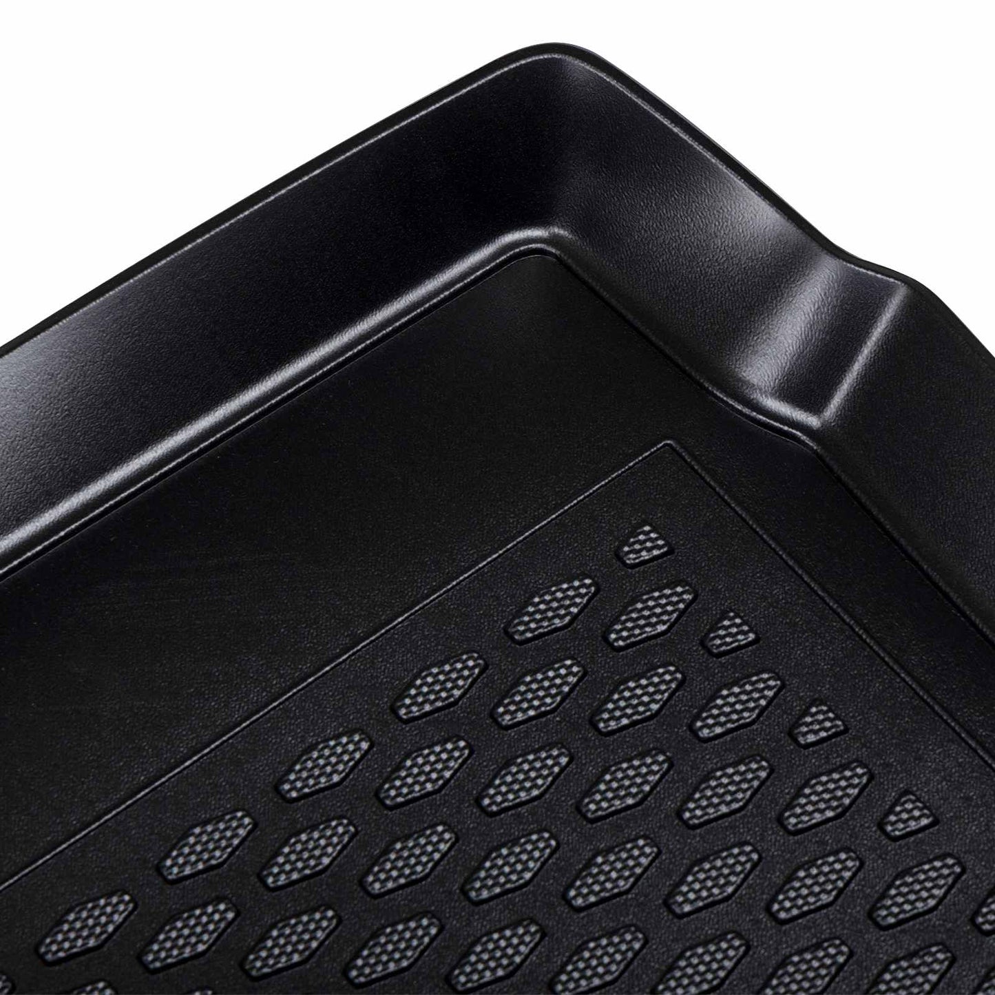 Kofferbakmat Zwart Geschikt voor VW POLO 2017- Rubber is nu te koop bij PeponiXL, paradijselijk wonen!