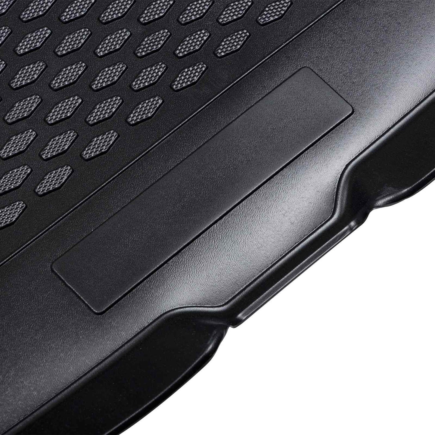 Kofferbakmat Zwart Geschikt voor VW POLO 2017- Rubber is nu te koop bij PeponiXL, paradijselijk wonen!