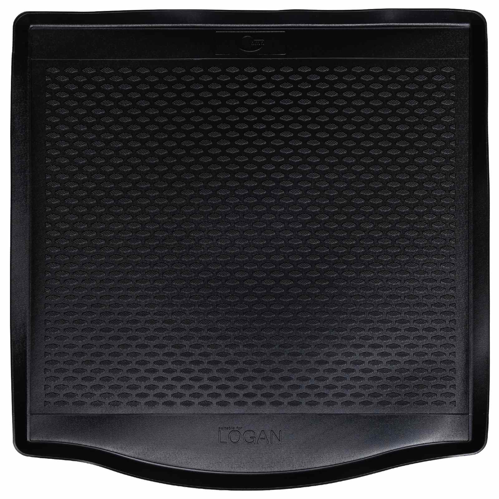 Kofferbakmat Zwart geschikt voor DACIA LOGAN 2012-2020 Rubber is nu te koop bij PeponiXL, paradijselijk wonen!