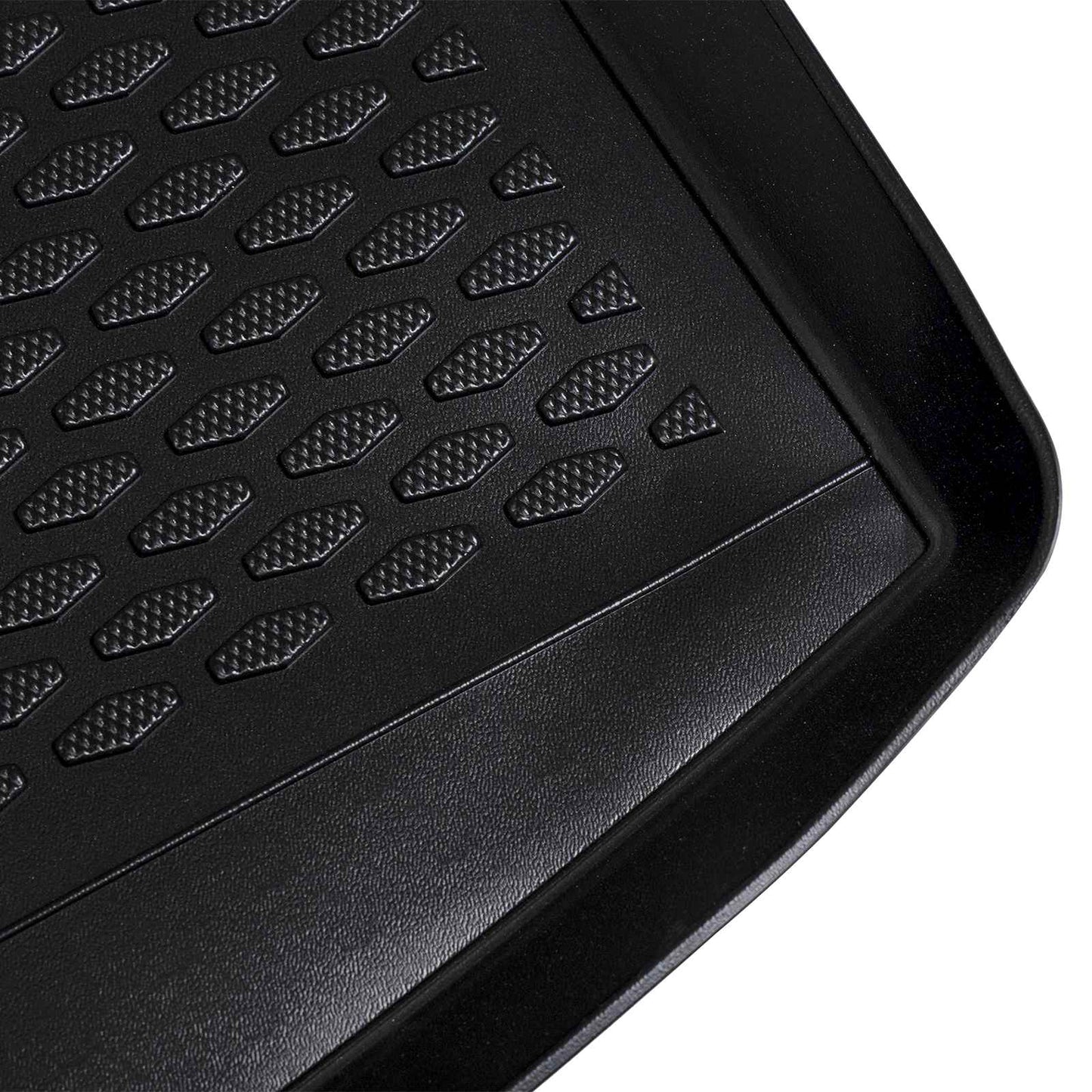 Kofferbakmat Zwart Geschikt voor Fiat 500 2018- Rubber is nu te koop bij PeponiXL, paradijselijk wonen!