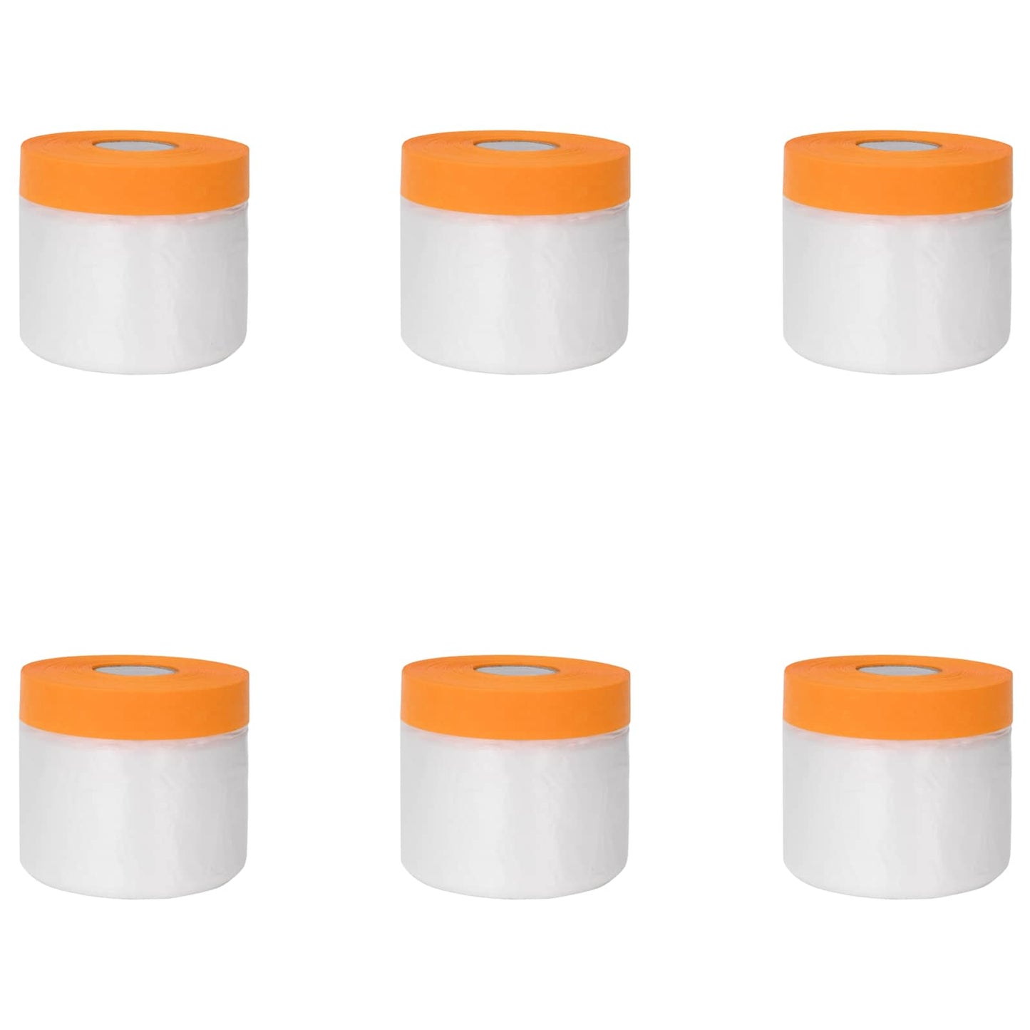 Stofblad met Plakband 6 pcs Doorzichtig 55 x 3300 cm HDPE is nu te koop bij PeponiXL, paradijselijk wonen!