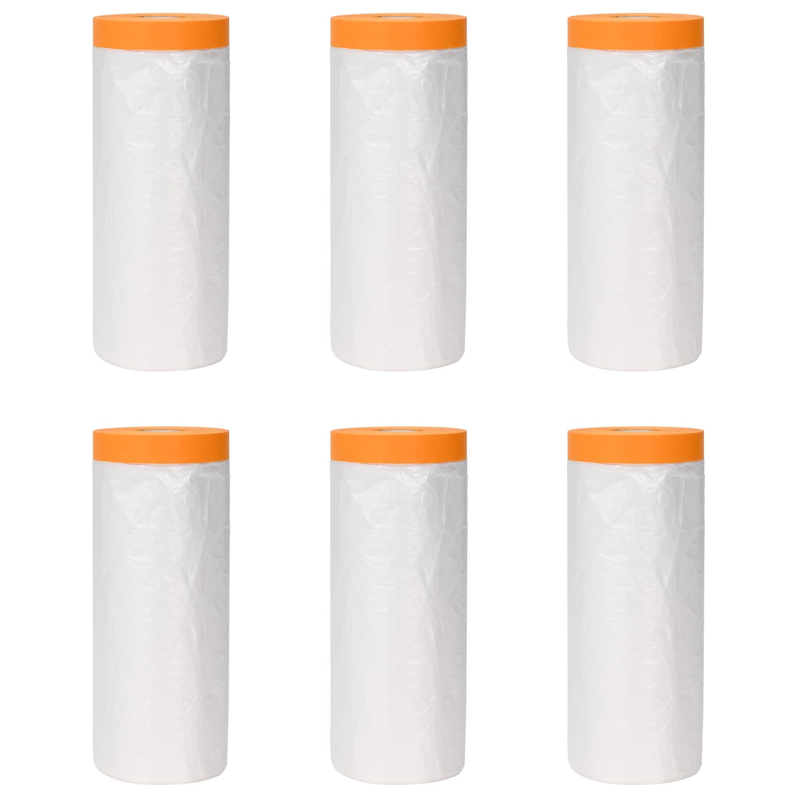 Stofblad met Plakband 6 pcs Doorzichtig 240 x 2000 cm HDPE is nu te koop bij PeponiXL, paradijselijk wonen!