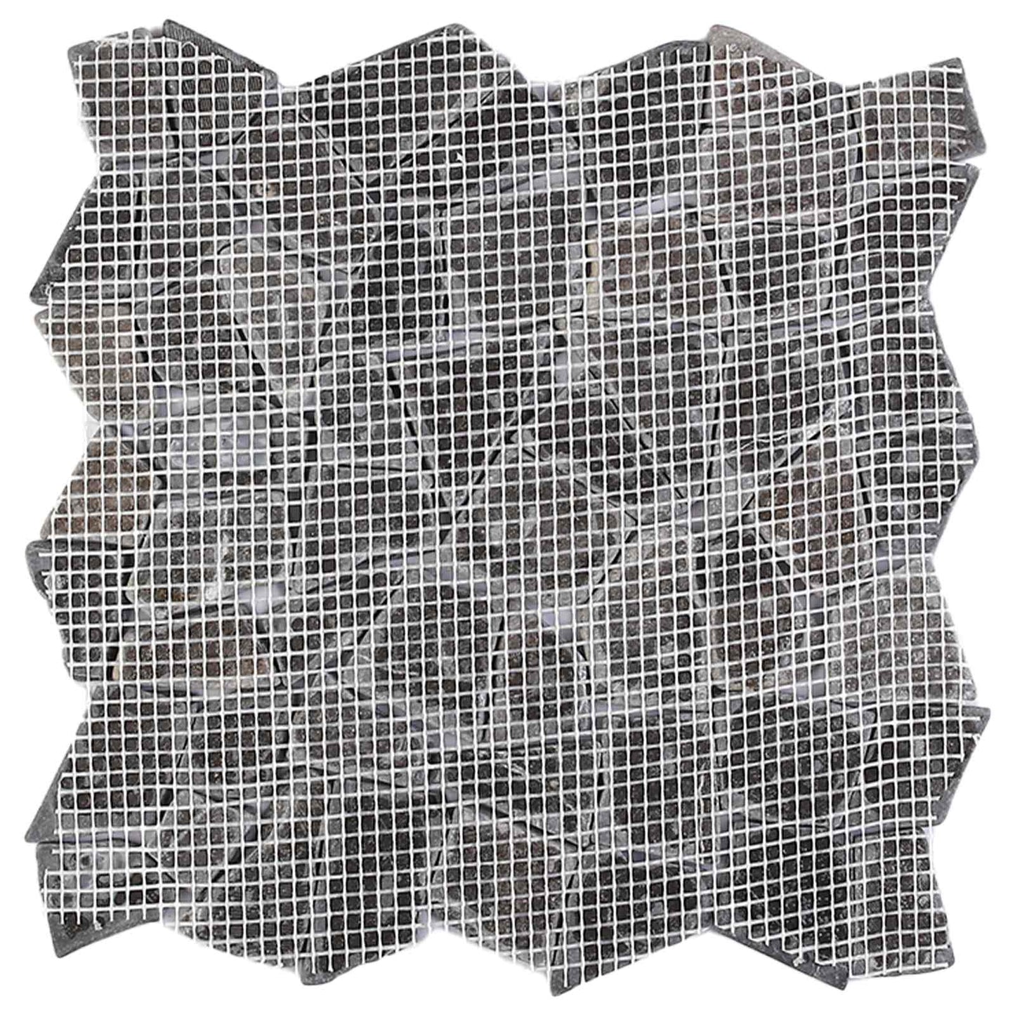 Mozaïek Tegels Donkergrijs 30 x 30 cm Marmer