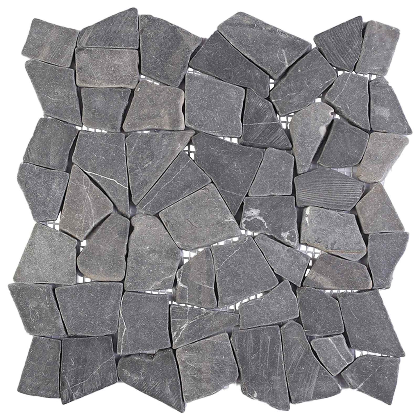 Mozaïek Tegels Donkergrijs 30 x 30 cm Marmer