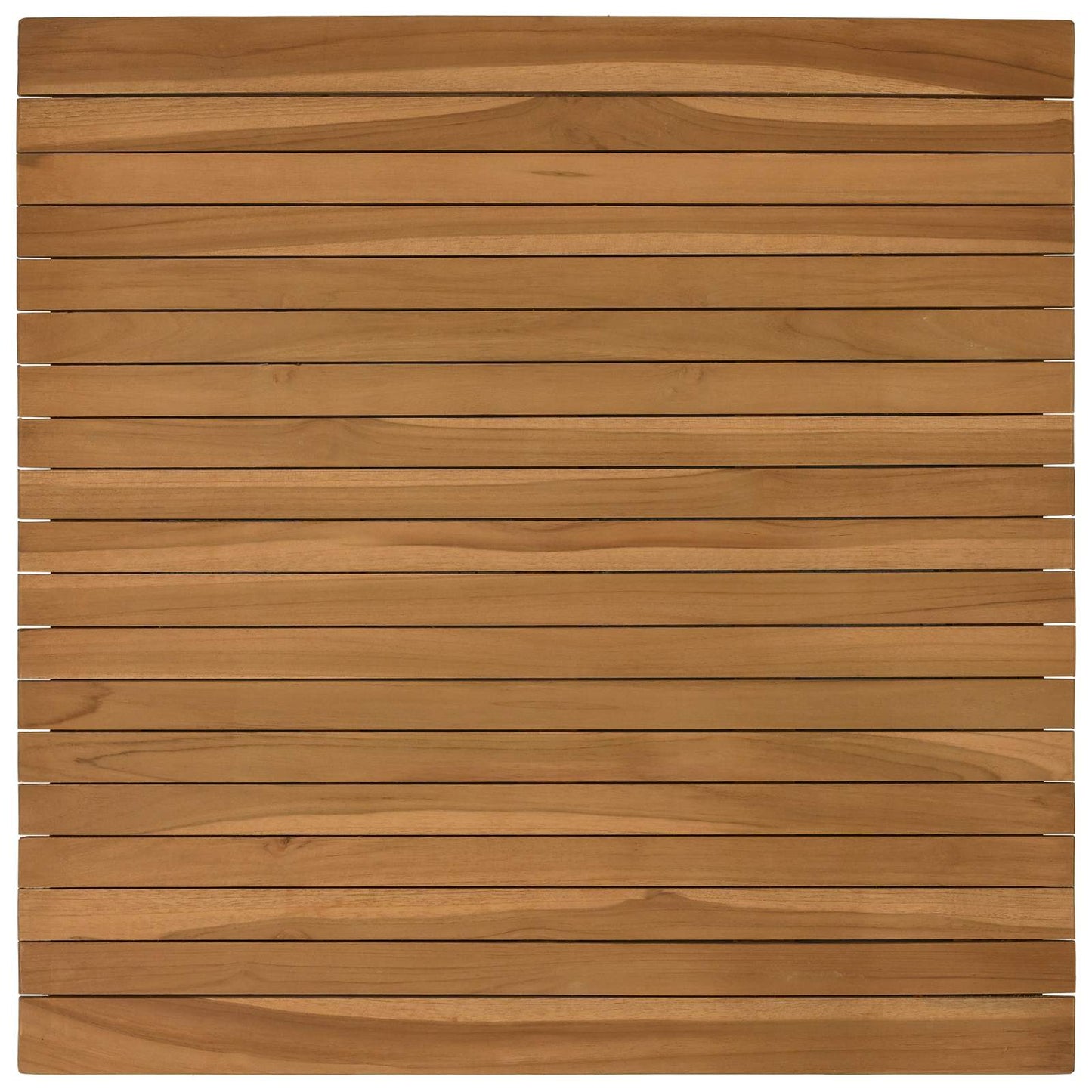 Tafelblad 70 x 70 x 3,5 cm Vierkant Massief Teakhout Naturel