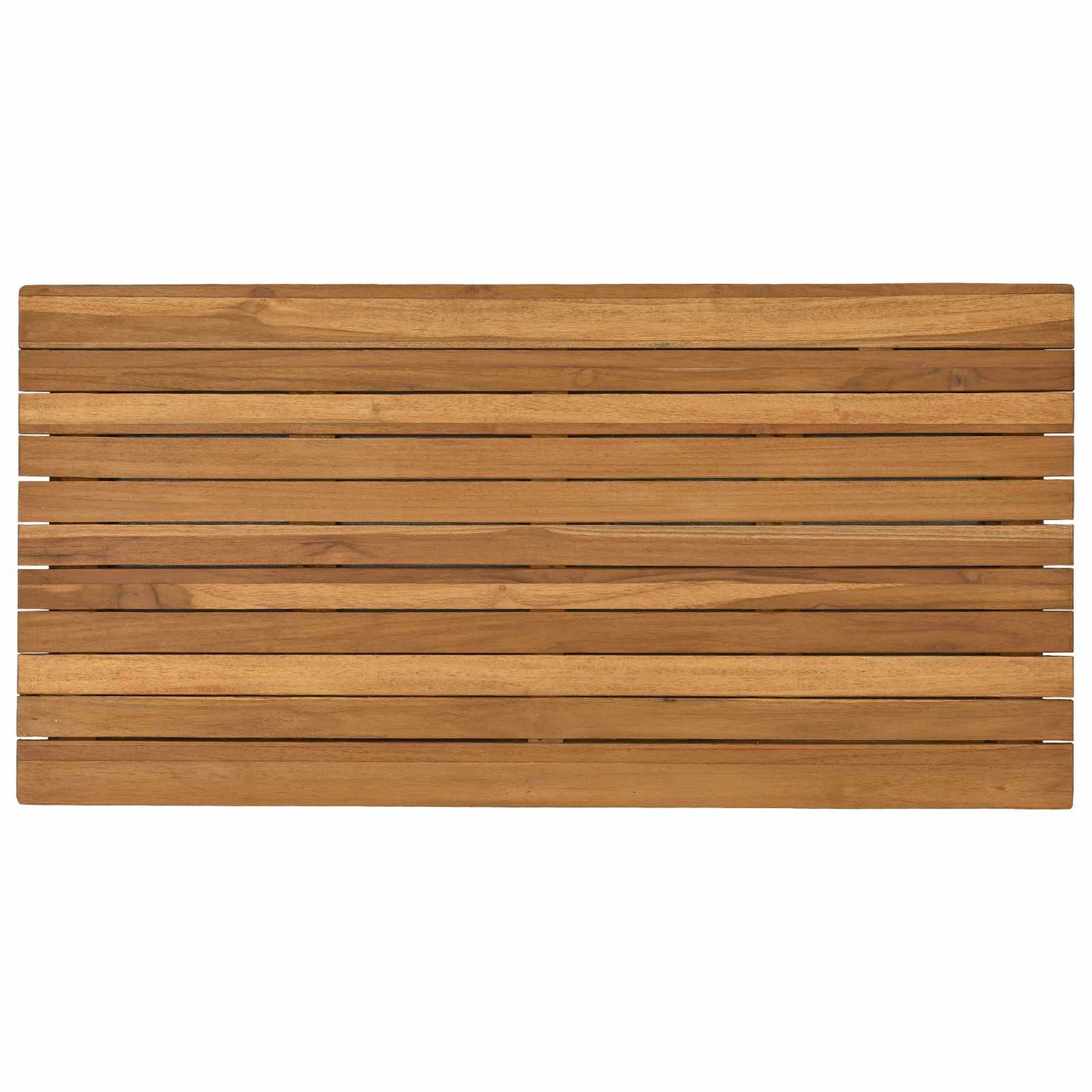 Tafelblad 90 x 45 x 3,5 cm Rechthoekig Massief Teakhout Naturel
