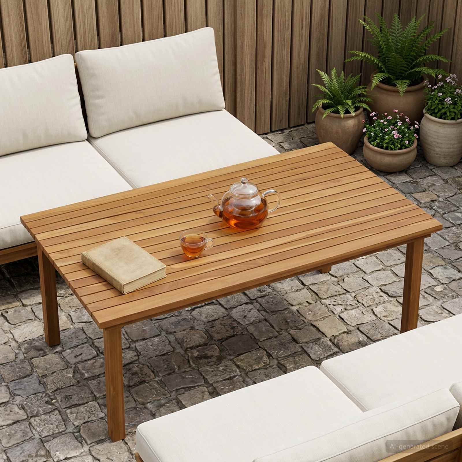 Tafelblad 110 x 55 x 3,5 cm Rechthoekig Massief Teakhout is nu te koop bij PeponiXL, paradijselijk wonen!