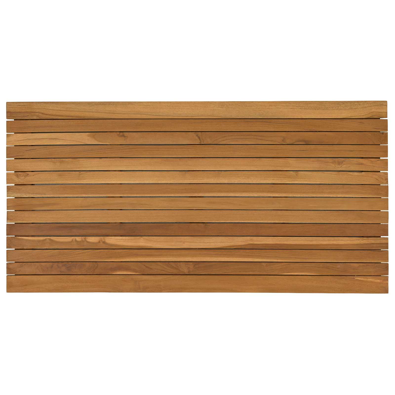 Tafelblad 110 x 55 x 3,5 cm Rechthoekig Massief Teakhout is nu te koop bij PeponiXL, paradijselijk wonen!