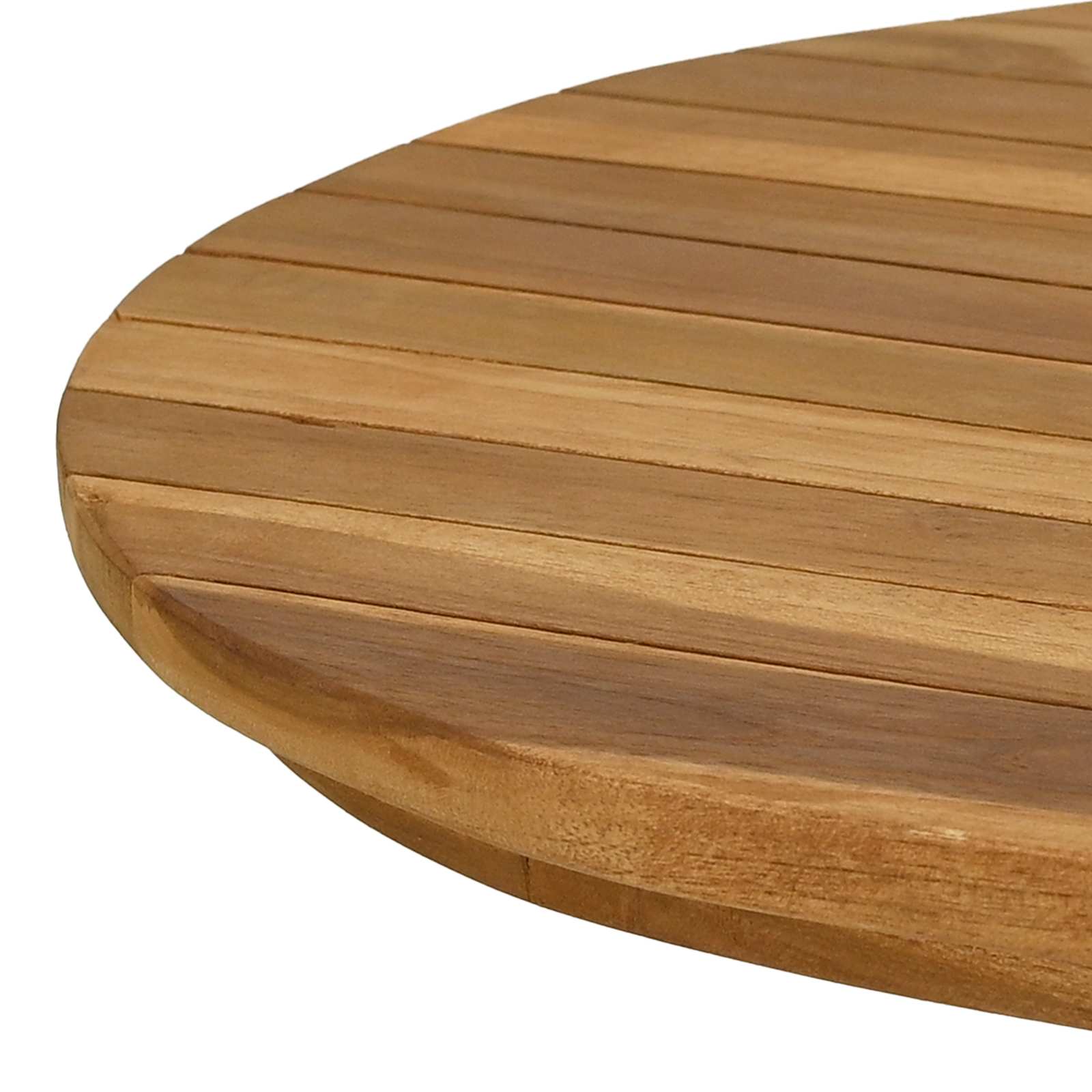 Tafelblad 90 x 45 x 3,5 cm Ovaal Massief Teakhout Naturel is nu te koop bij PeponiXL, paradijselijk wonen!