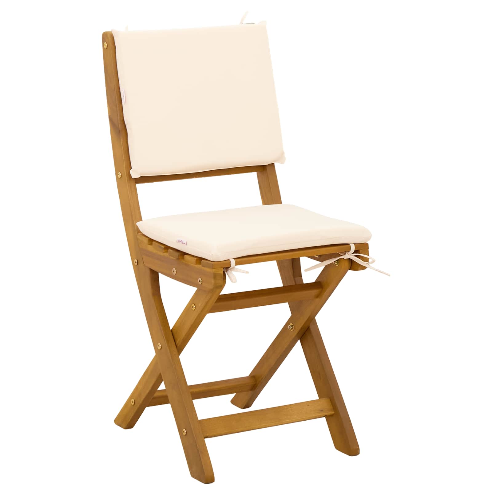 Bistrostoelen voor buiten 6 pcs Crèmewit 38 x 46 x 85 cm is nu te koop bij PeponiXL, paradijselijk wonen!