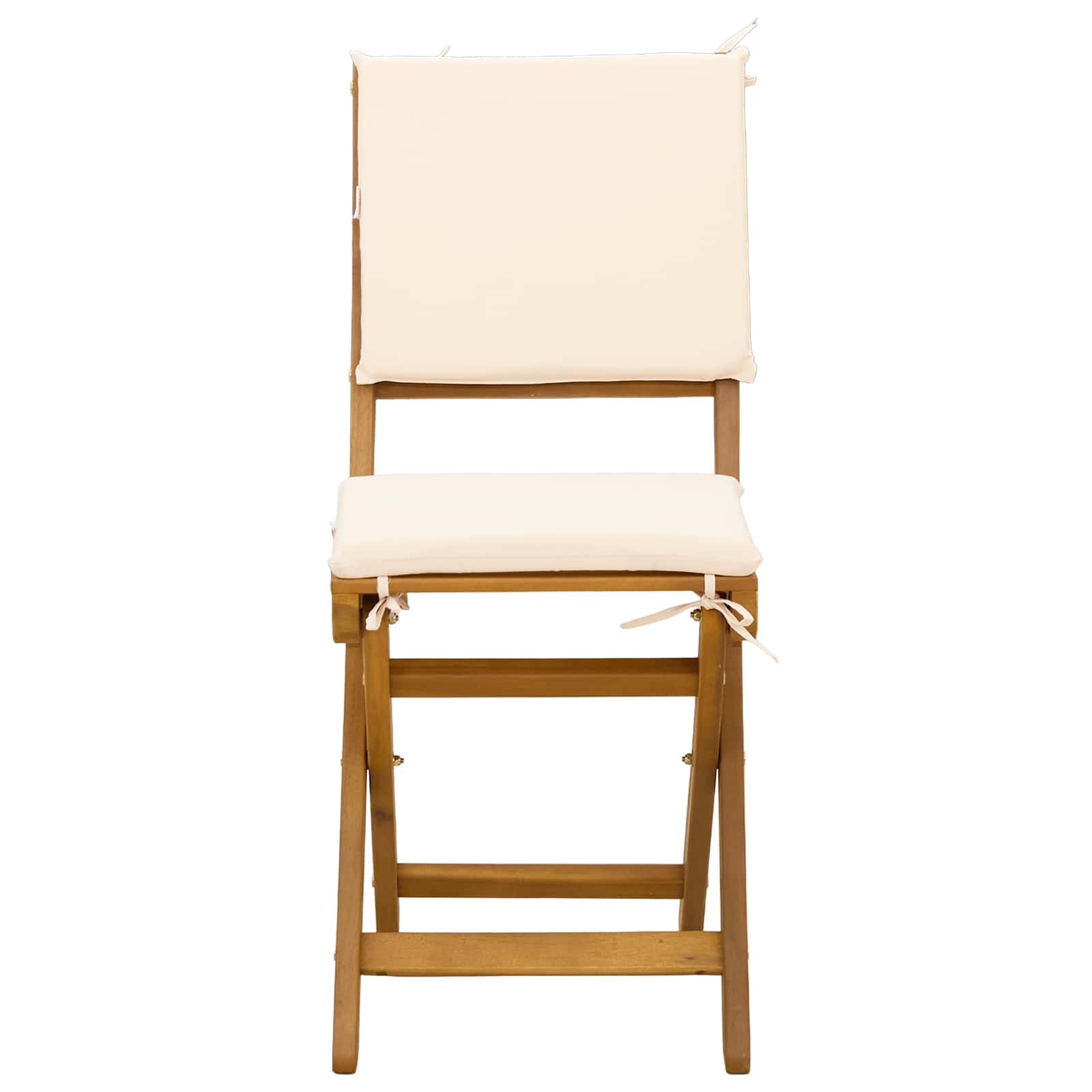 Bistrostoelen voor buiten 8 pcs Crèmewit 38 x 46 x 85 cm is nu te koop bij PeponiXL, paradijselijk wonen!