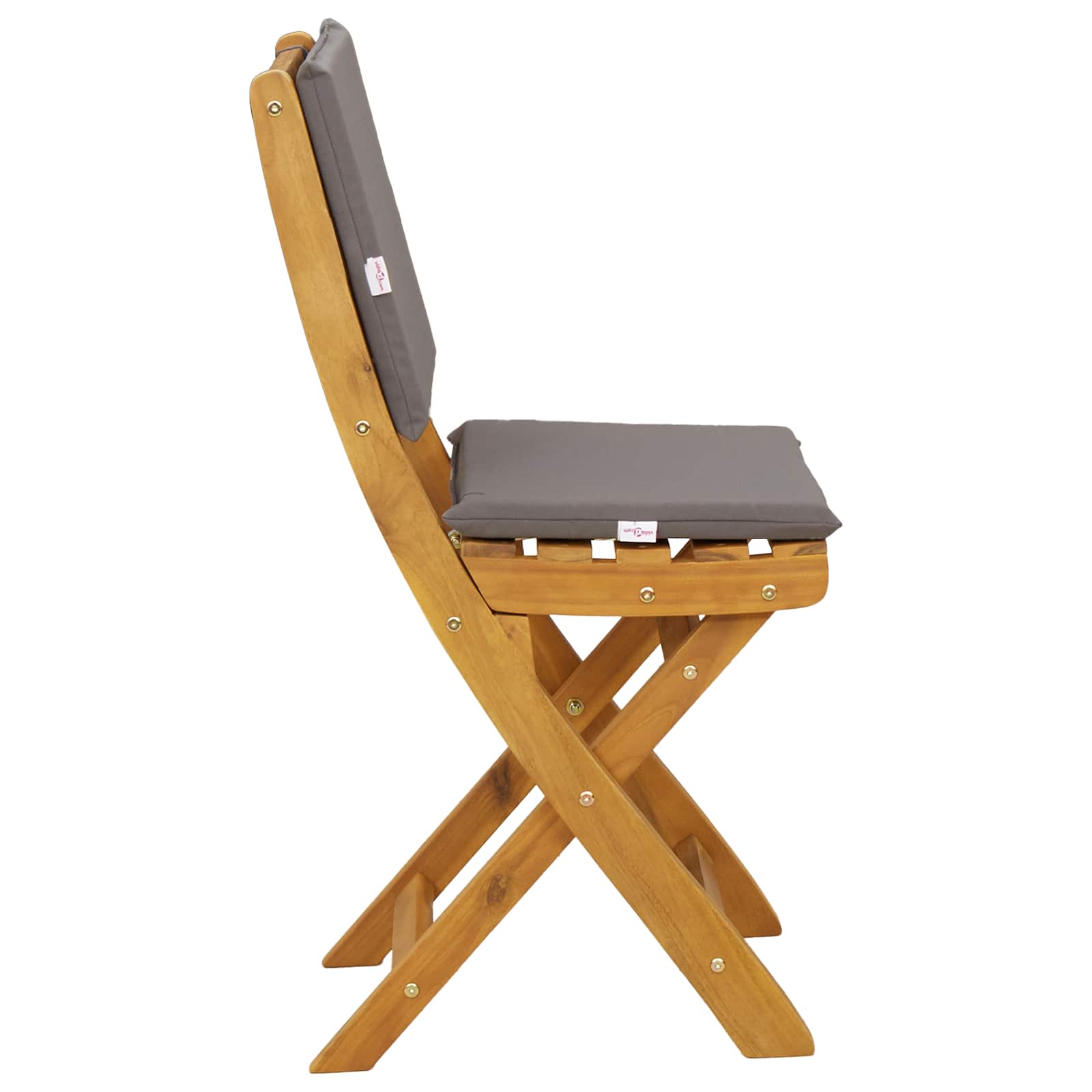 Bistrostoelen voor buiten 6 pcs Donkergrijs 38 x 46 x 85 cm is nu te koop bij PeponiXL, paradijselijk wonen!