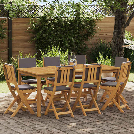 Bistrostoelen voor buiten 8 pcs Donkergrijs 38 x 46 x 85 cm is nu te koop bij PeponiXL, paradijselijk wonen!