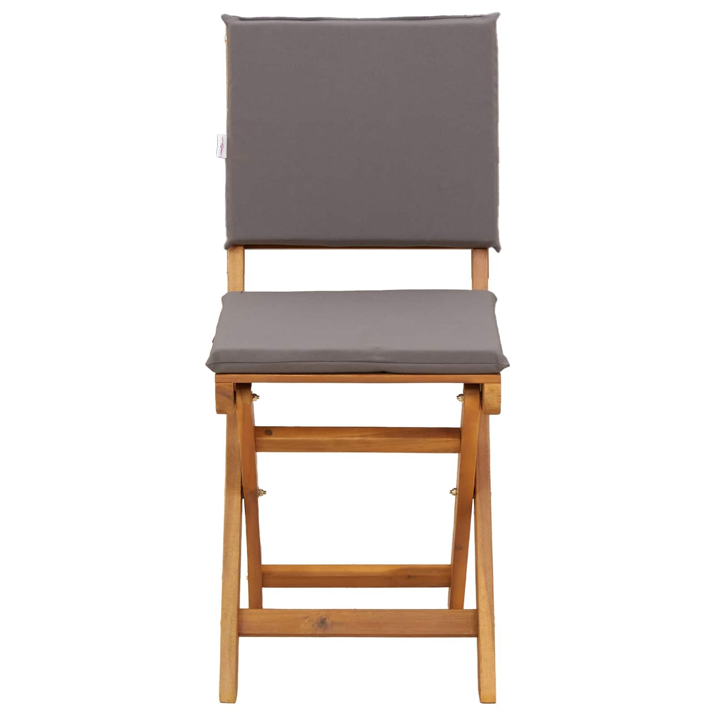 Bistrostoelen voor buiten 8 pcs Donkergrijs 38 x 46 x 85 cm is nu te koop bij PeponiXL, paradijselijk wonen!