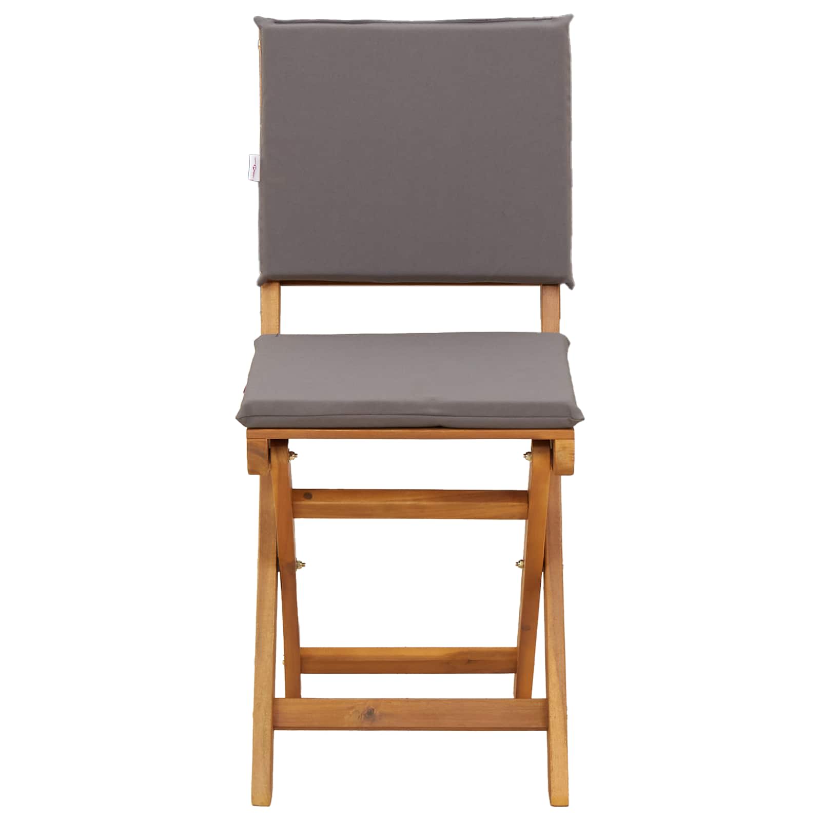Bistrostoelen voor buiten 8 pcs Donkergrijs 38 x 46 x 85 cm is nu te koop bij PeponiXL, paradijselijk wonen!