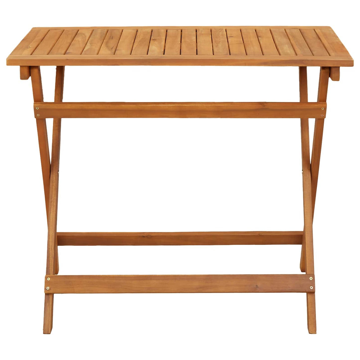 Tuin Bistro Set 5 pcs Naturel Massief Acaciahout