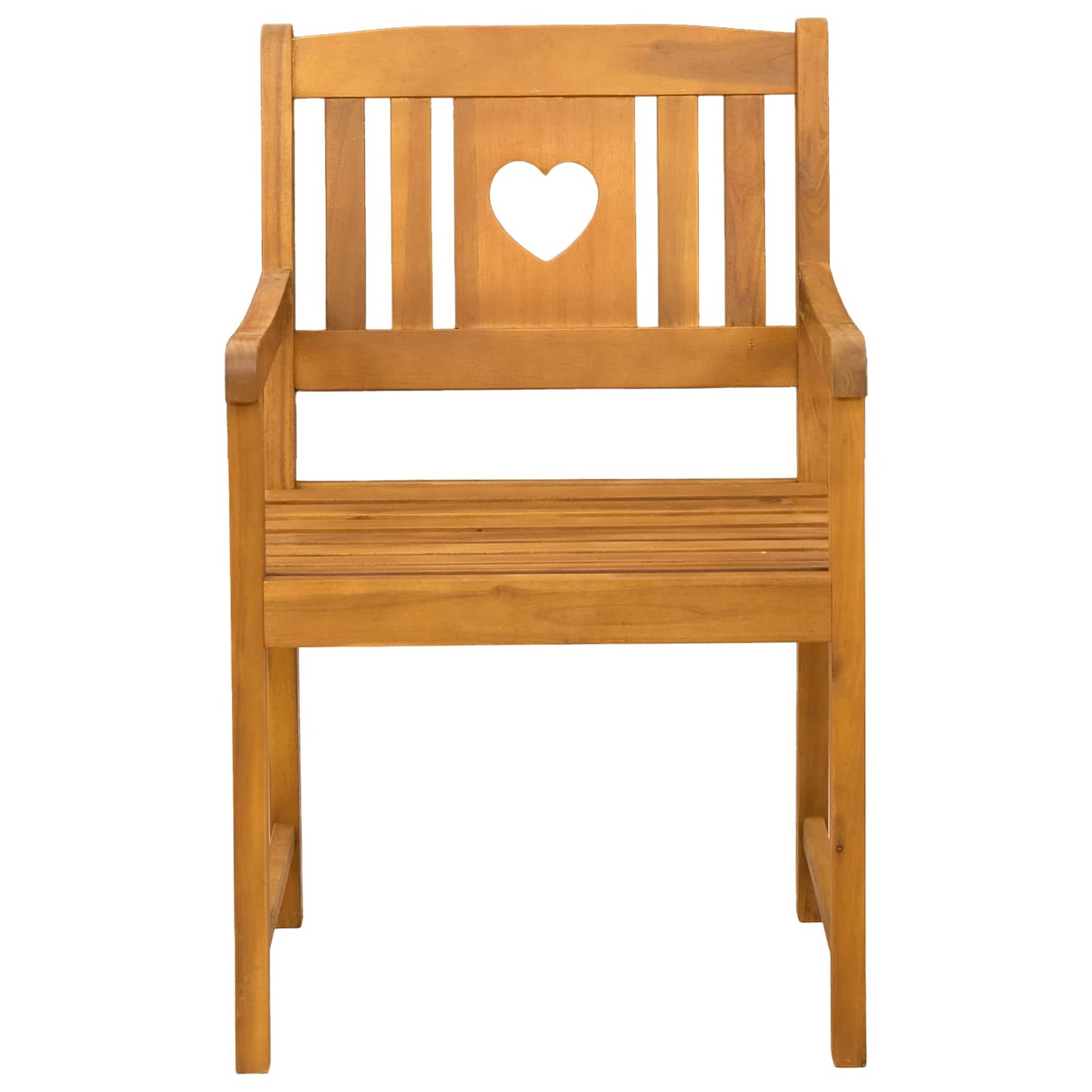 Tuinbank 6 pcs Naturel 56 x 55,5 x 90 cm Massief Acaciahout is nu te koop bij PeponiXL, paradijselijk wonen!