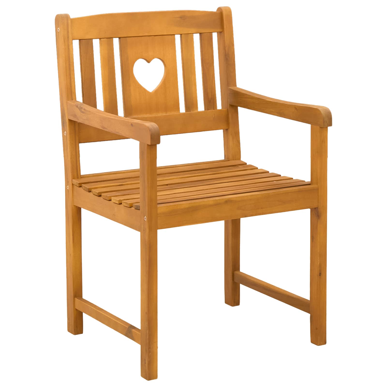Tuinbank 8 pcs Naturel 56 x 55,5 x 90 cm Massief Acaciahout is nu te koop bij PeponiXL, paradijselijk wonen!