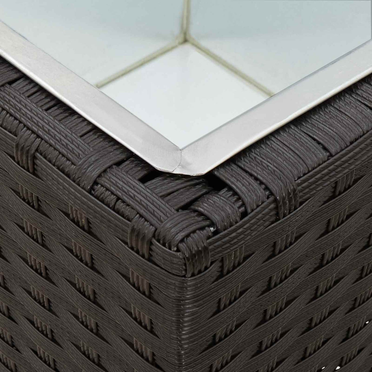 Tuinset 3 pcs Zwart Metaal is nu te koop bij PeponiXL, paradijselijk wonen!