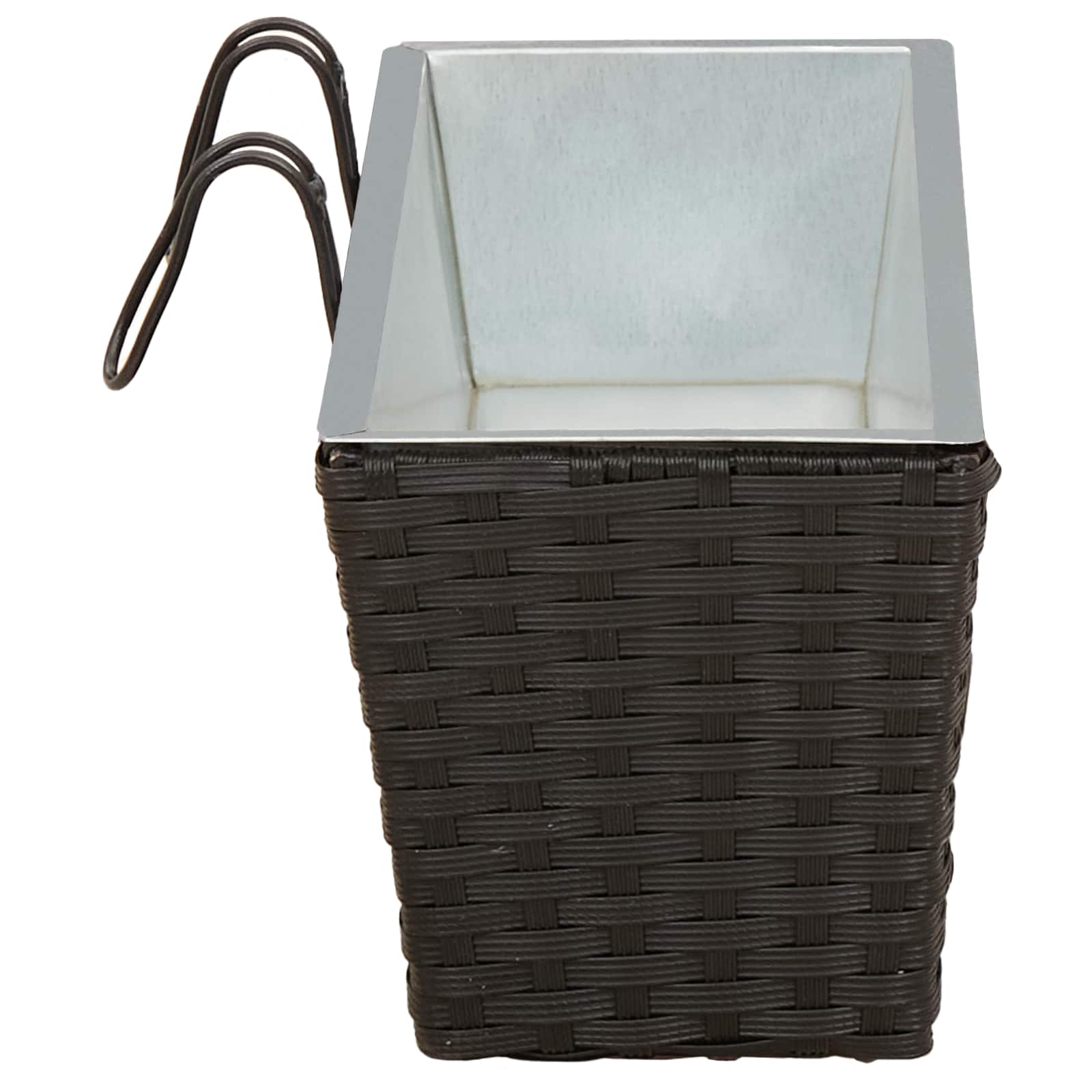 Reling 2 pcs Zwart 50 x 17 x 17 cm Metaal is nu te koop bij PeponiXL, paradijselijk wonen!