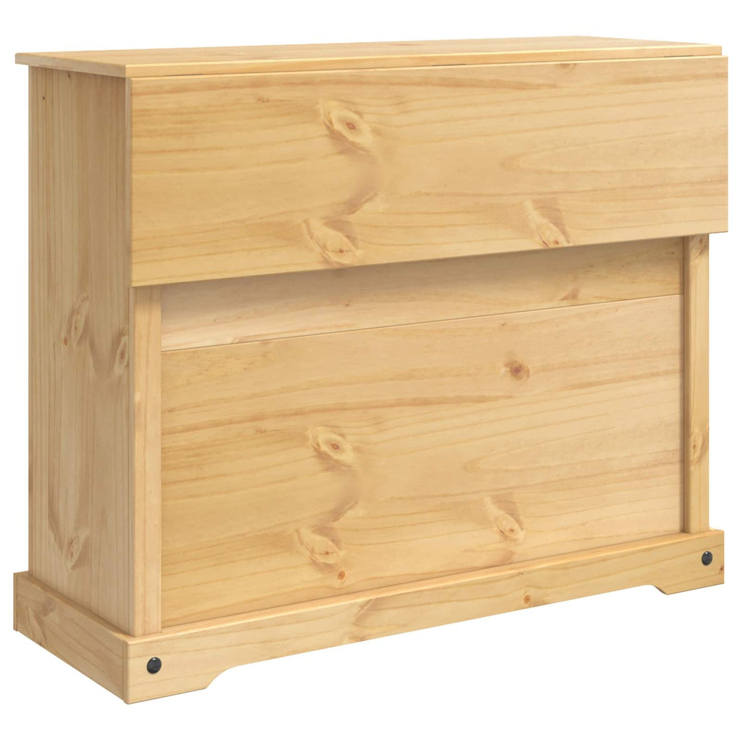 Keukenopslag Honing Wax 112 x 70 x 91,5 cm Massief dennenhout