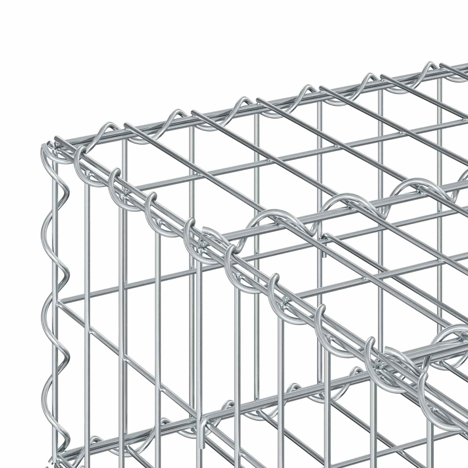 Gabion Verhoogd Bed Zilver is nu te koop bij PeponiXL, paradijselijk wonen!