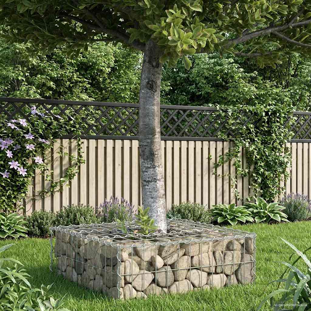 Gabion Verhoogd Bed Zilver is nu te koop bij PeponiXL, paradijselijk wonen!