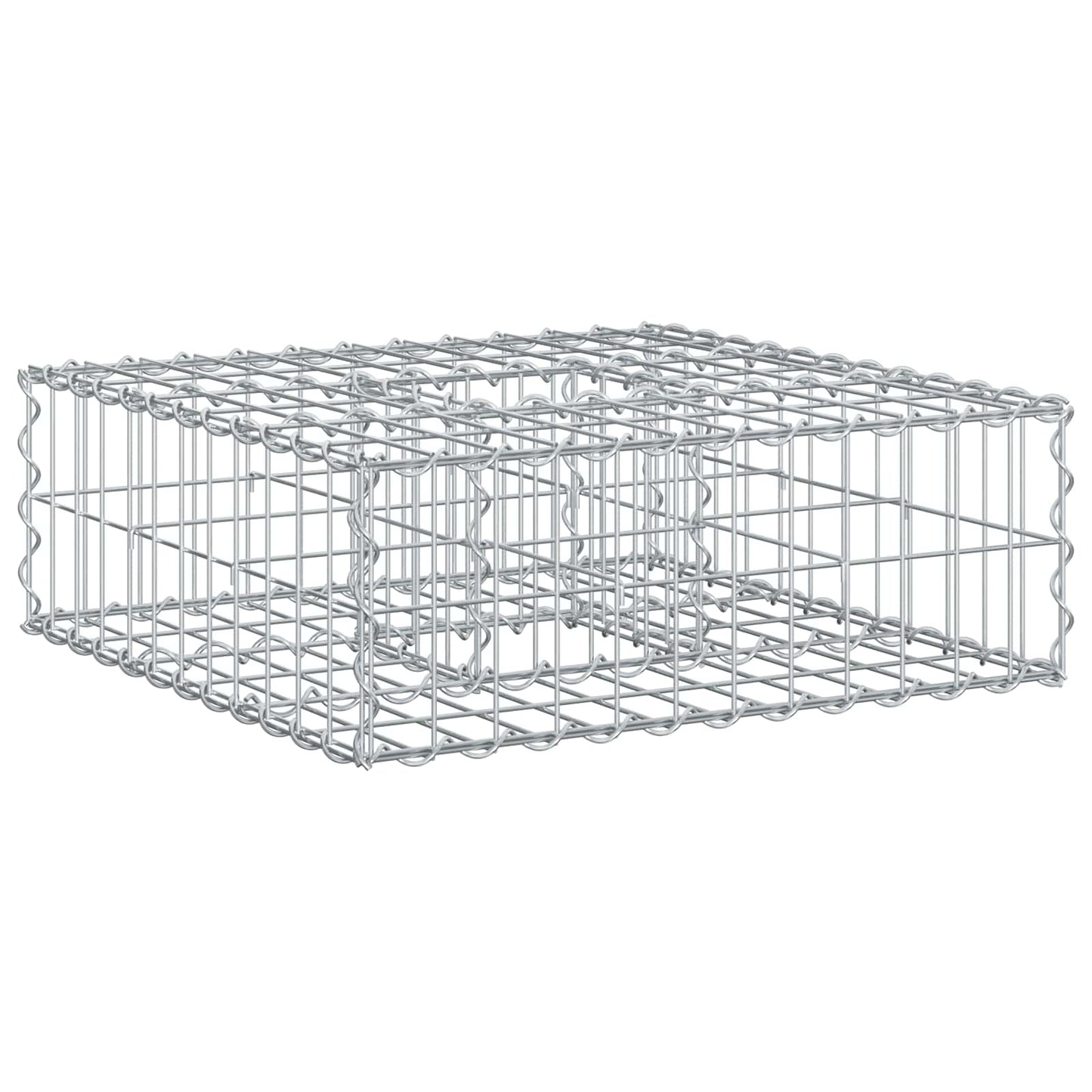 Gabion Verhoogd Bed Zilver is nu te koop bij PeponiXL, paradijselijk wonen!