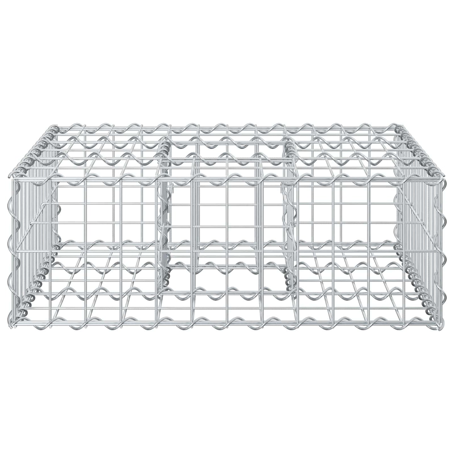 Gabion Verhoogd Bed Zilver is nu te koop bij PeponiXL, paradijselijk wonen!
