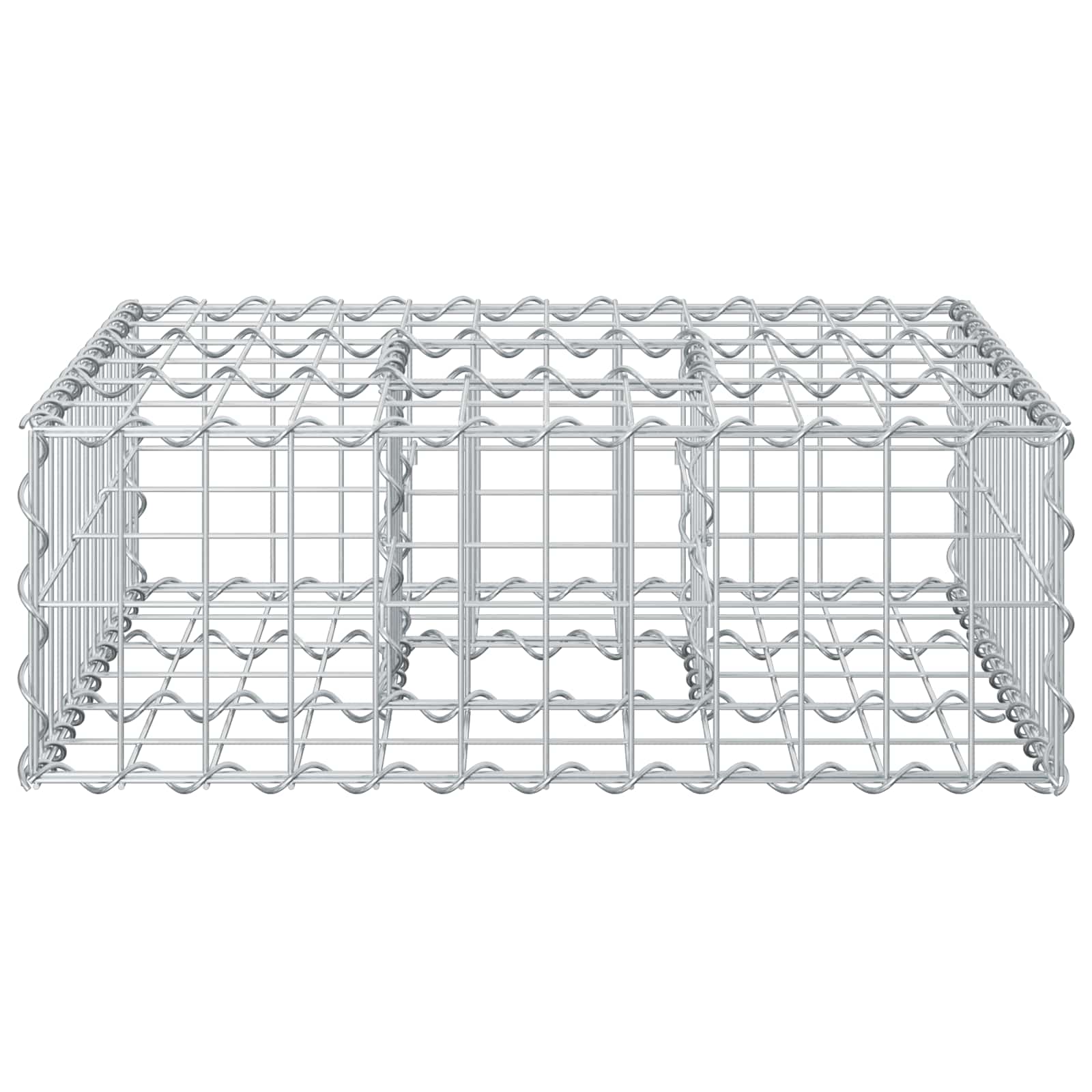 Gabion Verhoogd Bed Zilver is nu te koop bij PeponiXL, paradijselijk wonen!